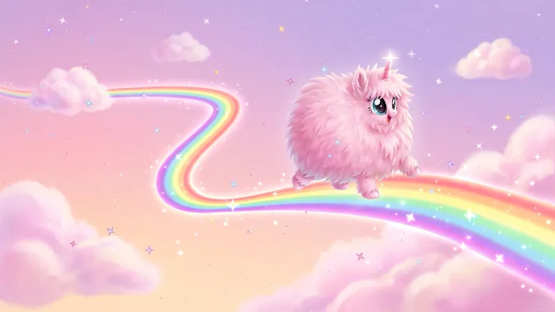 Pink Fluffy Unicorn