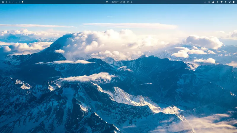 Vast Snow Mountains